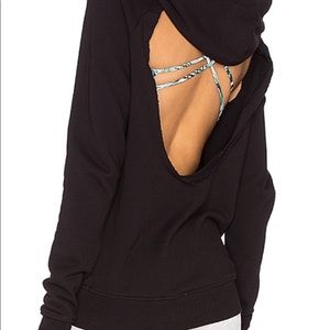 Spiritual Gangster open back sweatshirt